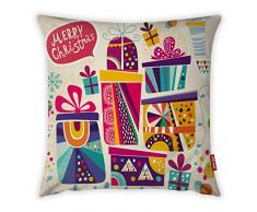 Bonamaison Dekorativ Kissenhülle, Kissenbezug, Zierkissenbezug, Wohnkultur, Für Sofa, Kaffeestube, Größe: 45X45 cm - Entworfen und hergestellt in der Türkei