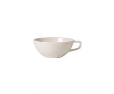 Villeroy & Boch Artesano Original Teetasse, 240 ml, Höhe: 5 cm, Premium Porzellan, Weiß