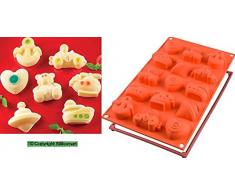 Silikomart Silikonform 15 Sweet Baby Tortine Semifredder