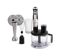 Esperanza EKM004 Stabmixer Crema 800W Komplettset, Metall, Schwarz