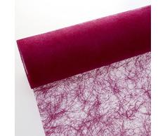 Deko AS GmbH Sizoflor Tischband pink 60 cm Rolle 25 Meter 60 019-R