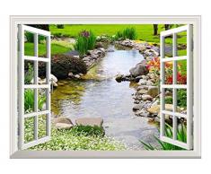 Wall26 - Selbstklebende Tapete Großes Wandbild Serie 36x48 Klare Feder.