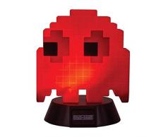 PAC-MAN Lampe Blinky rot/schwarz, aus Kunststoff, kommt in Geschenkkarton, inkl. USB Kabel.