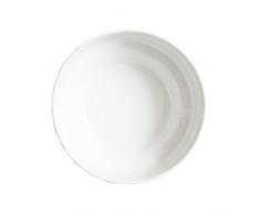 Saturnia costolata Salatschüssel, Neapel Porzellan, 20 cm