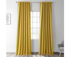 HPD BOCH-171105-84 Verdunkelungsvorhang, 50 x 84 cm, Solariengelb