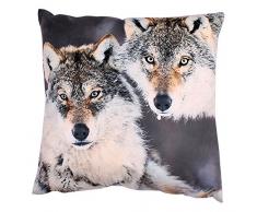 Soleil docre Deko-Kissen abziehbar 45x45 cm Loup