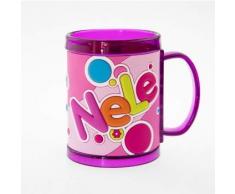 H&H 03873010058 Kinderbecher - Namensbecher, Kunststoff, Mehrfarbig