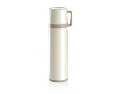 Tescoma Constant Cream Thermoskanne mit Tasse, 0.5 l
