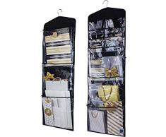 Regal Bazaar große doppelseitige Hängetasche, mit Seidenpapierhalter schwarz