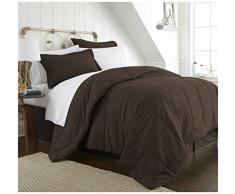 ienjoy Home Collection Bett in Einer Tasche, 8-teilig Modern TwinXL Schokoladenbraun
