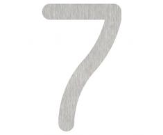 Heibi - Hausnummer 7 Max 64207-072 Edelstahl zum Einschlagen