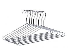 Qualität Kleiderbügel Heavy Duty Metall Anzug Kleiderbügel Kleiderbügel mit Poliert Chrom (8 Stück), chrom, chrome, Suit Coat Hanger - 30 PACK