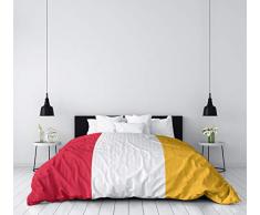 ArtVerse NFS Kansas City Football Stripes Bettbezug, Mikrofaser, 104 x 88 cm, Main