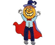 Expo International Halloween gruselige Jack Bügelapplikation, Mehrfarbig