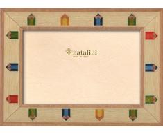 Natalini Crayon 13X18 Bilderrahmen mit Unterstützung für Tisch, Tulipwood, natürliches Holz, 13 X 18 X 1,5