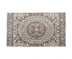 Kare Design Teppich Ornaments, Oberseite: 100% Wolle getuftet + gefärbt, Unterseite: Latex/Baumwolle Gemisch, braun, 4 x 170 x 240 cm