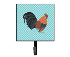 Caroline s Treasures Dutch Bantam Huhn blau kariert Wandhaken, Multicolor, S