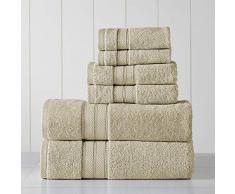 Amrapur Übersee Handtuch-Set 27 x 54 Sand