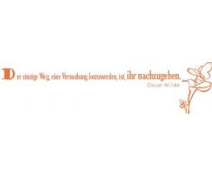 INDIGOS 4051719314892 Wandtattoo, Vinyl, hasselnussbraun, 60 x 10 x 10 cm