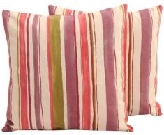 Max Winzer 61105444 Charlotte Zierkissen 40 x 40 cm violett gestreift