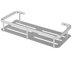 H+H Wandregal, eckig, Aluminium 28 x 12 x 5 cm, grau, 0