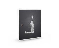 Schlüsselkasten Wand A 16-Sitzer Innenraum miakey Katze