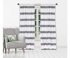 Home Maison Namia Maschinenwaschbar in kaltem Wasser, nur chlorfreie Bleichmittel verwenden, bei niedriger Temperatur trocknen und bei Bedarf warm bügeln, Multi, 40x84 (2 Pieces)