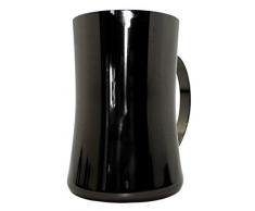 Vin Bouquet FIM 207 Krug, Edelstahl, Schwarz, 15 x 2.5 cm, Rostfreier, 15x15x2.5 cm