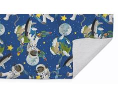 Picanova – Astronaut In Space 150x100cm – Hochwertiges Bedrucktes Handtuch – Blickfang-Strandtuch Aus Hautfreundlichem Frottee – Kinder Kollektion