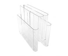 Kartell Zeitungsständer, Plastik, transparent 00, 18.5 x 34.5 cm