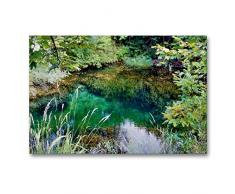 Premium Textil-Leinwand 90 x 60 cm Quer-Format Der Natur Ã¼berlassen | Wandbild, HD-Bild auf Keilrahmen, Fertigbild auf hochwertigem Vlies, Leinwanddruck von Helmut Schneller
