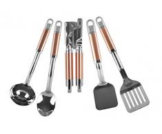 KitchenAid kt473mlco 5 tlg. Set Küche Werkzeug, Kupfer
