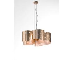 Selene Papiro Kronleuchter 70 W, Gold
