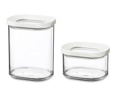 Mepal vorratsdose modula Mini 175 ml, Plastik, Weiß, 9 x 7.2 x 5.9 cm