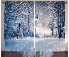 Ambesonne Circus Decor Kollektion, Leinwand, Zelt, Bühne, Theater, Witze, Clown, fröhliche Nacht, bedruckt, Fensterbehandlungen für Kinder, Mädchen, Jungen, Schlafzimmer, Vorhang, 2 Paneel-Set, Textil, Multi 3, 108 W By 108 L