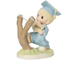 Precious Moments, Shoot for The Stars, Bisque Porzellan Figur, Boy, 154024