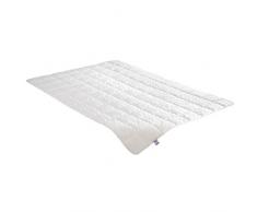 Irisette Steppbett Wasch-Seide, 60% Wildseide, 40% Baumwolle, inkl. Aufbewahrungstasche, 135 x 200 cm, weiÃ