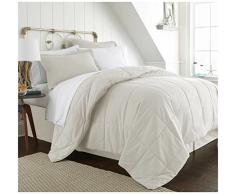 ienjoy Home Collection Bett in Tasche, 8-teilig Modern King elfenbeinfarben