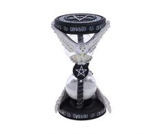 Nemesis Now Sand Timer Anne Stokes Awaken Your Magic Owl Sanduhr, Polyresin, Schwarz, Einheitsgröße