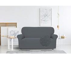 Sogni e capricci CD-FASH-GRIGIO SCURO-2P “Fashionable” Sofa Abdeckung, Dunkel grau, 2 Plätze