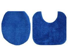 Pana 459200331 Garnitur 2 TLG.: WC-Vorlage 50 x 50 cm und Deckelbezug 50 x 47 cm royal