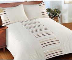 Rapport Manhattan Bettbezug-Set, Natur, Doppelbett