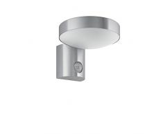 Philips myGarden LED Wandaussenleuchte Cockatoo, neutralweiÃes Licht (4000 Kelvin), 700lm, Edelstahl, Bewegungsmelder, Gartenleuchte