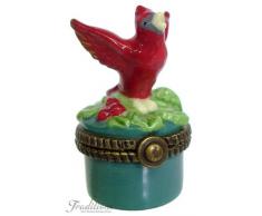 Midwest von Cannon Falls Midwest biokompatibel Cardinal aufklappbaren Schmuckkästchen biokompatibel