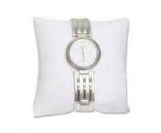 Regal Jewelry Displays Schmuck-Display für Armbanduhr, Fußkettchen, Kissen, 7,6 x 7,6 cm, Weiß, 6 Stück