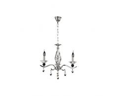 Spot-Light Kronleuchter Nostra Deckenleuchte, 3-flammig, chrom SP-9013328