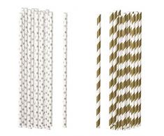 Darice Papier Trinkhalme