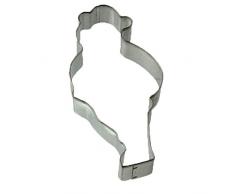 Zenker Ausstecher Patisserie Weihnachtsmann 8,5x5x1,7 cm in Silber, Verzinntes Weißblech, 8.5 x 5 x 1.7 cm