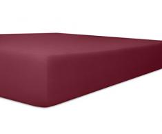 Spannbetttuch Vario-Stretch Q22 Farbe: Burgund, GrÃ¶Ãe: 140 cm-160 cm B x 220 cm T