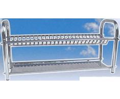 Maca Abtropfgestell aus Stahl, Mehrfarbig, 70 cm